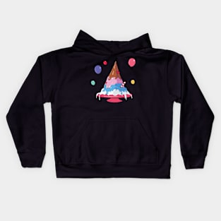 melting icecream Kids Hoodie